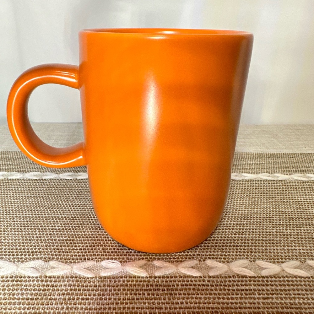 Rae Dunn “MORNIN’ PUMPKIN” 12 Ounce Coffee Mug - Picture 3 of 9
